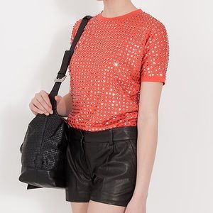 DVF Sequin Enid T-shirt NWT